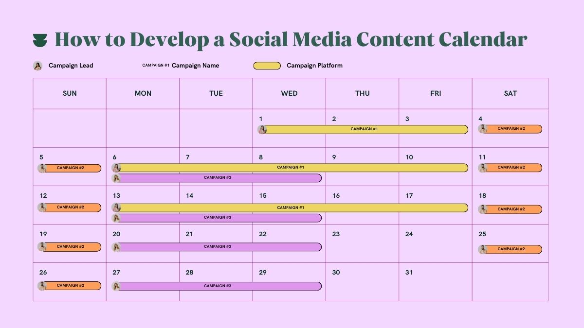 How to Develop a Social Media Content Calendar